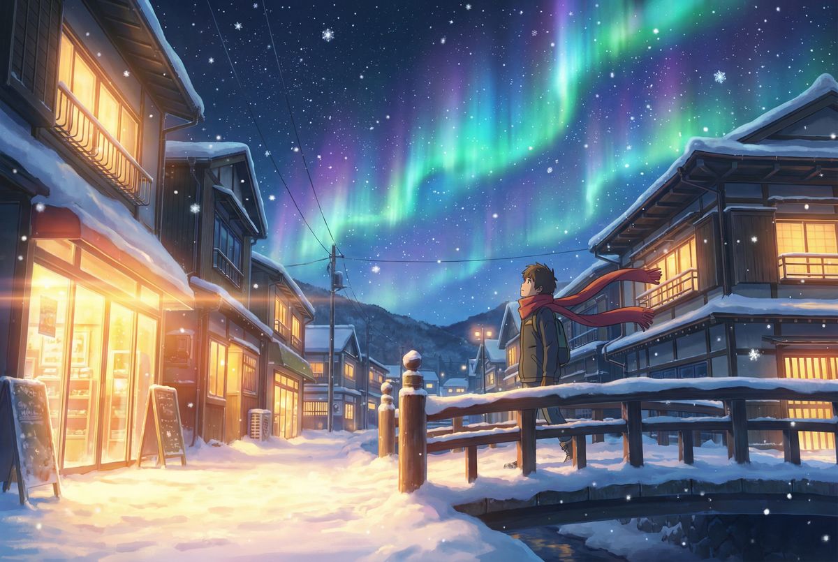 陈美娇冬日雪景视频